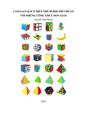 cover image of Làm Sao Giải 27 Biến Thể Rubik Phi Chuẩn Với Những Công Thức Đơn Giản